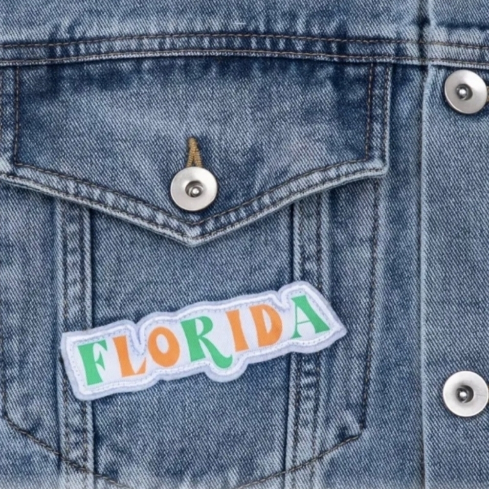 DISNEY WORLD ORANGE BIRD DENIM JACKET - Picture 3 of 3